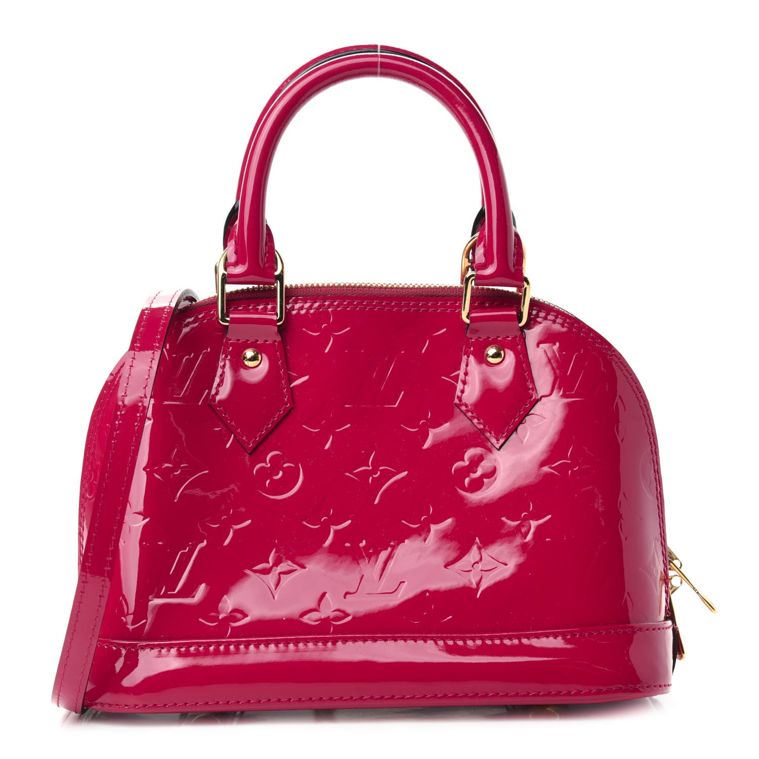 Louis Vuitton Vernis Alma BB Rose Indien 1 of 10