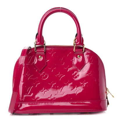 Louis Vuitton Vernis Alma BB Rose Indien 1 of 10