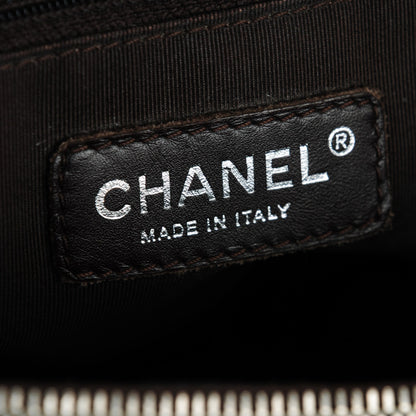 Chanel Caviar Quilted Grand Shopping Tote GST Dark Brown 6 of 7