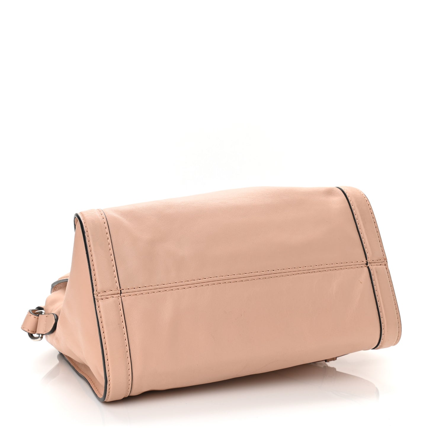 Calfskin Small Skull Padlock Zip Around Tote Teint