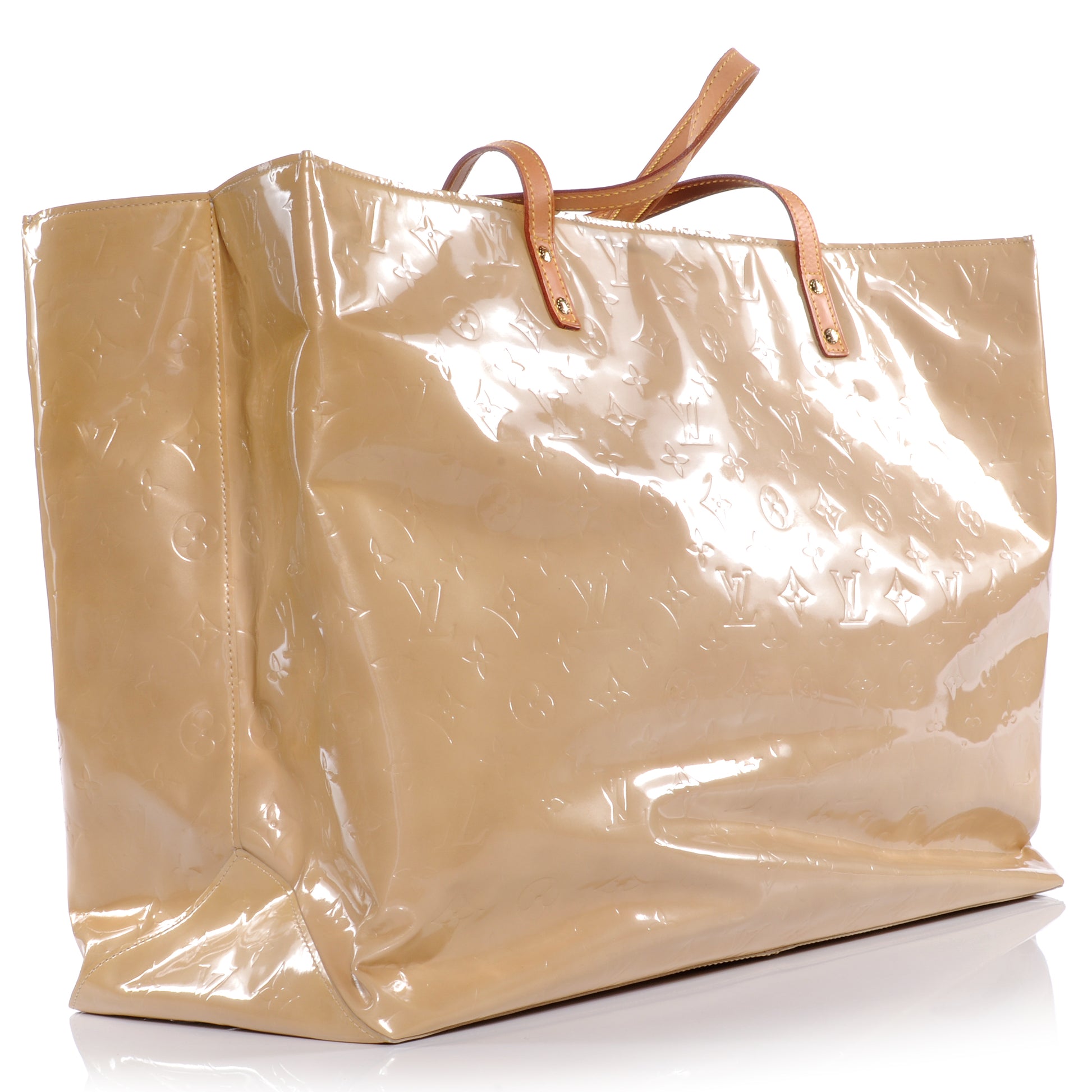 Louis Vuitton Vernis Reade GM Beige 3 of 7