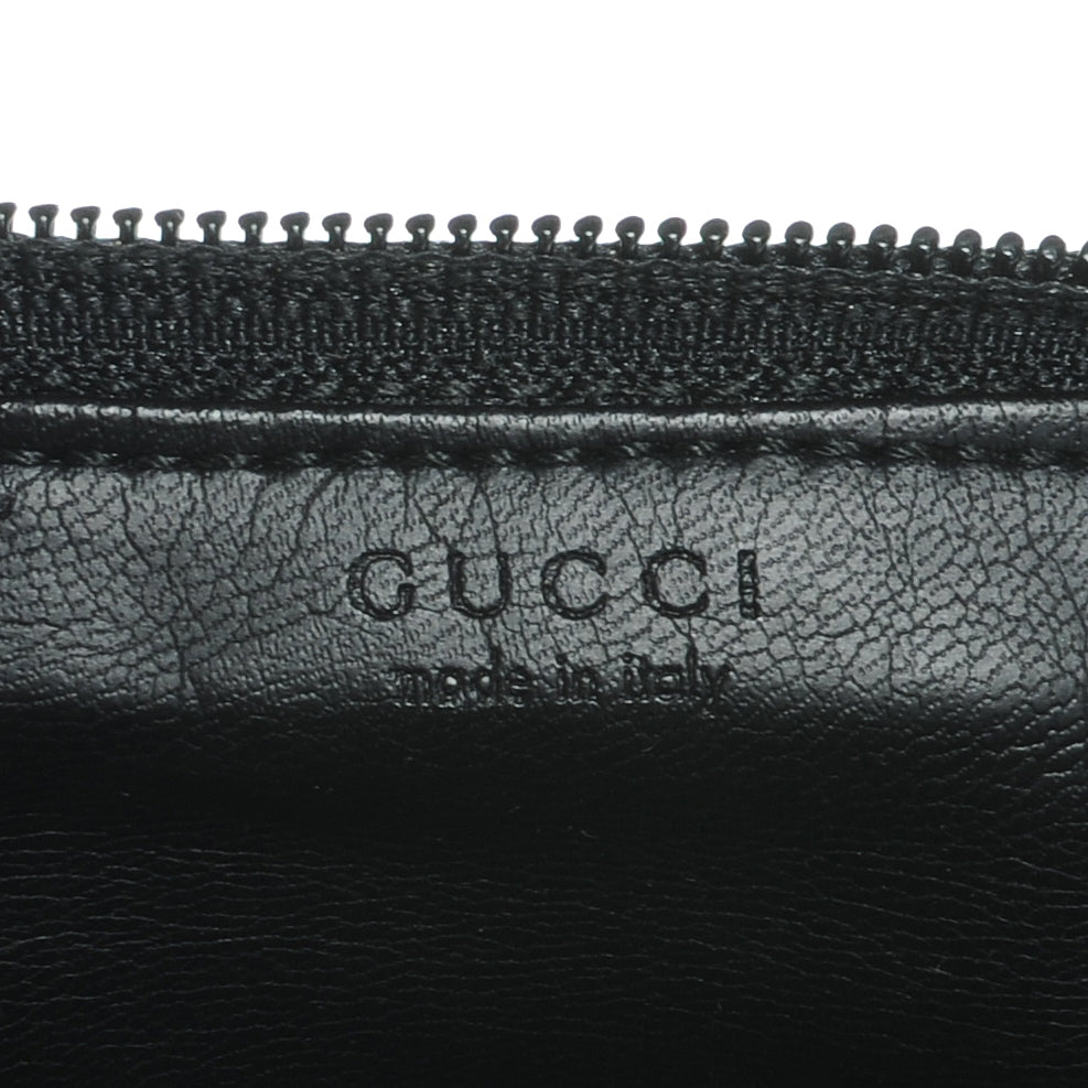 Nylon Monogram Small Cosmetic Case Black