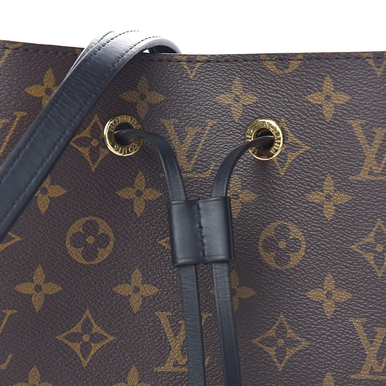 Louis Vuitton Monogram Neonoe MM Black 9 of 10