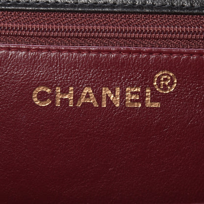Chanel Lambskin Quilted Medium Single Flap Black 6 of 16