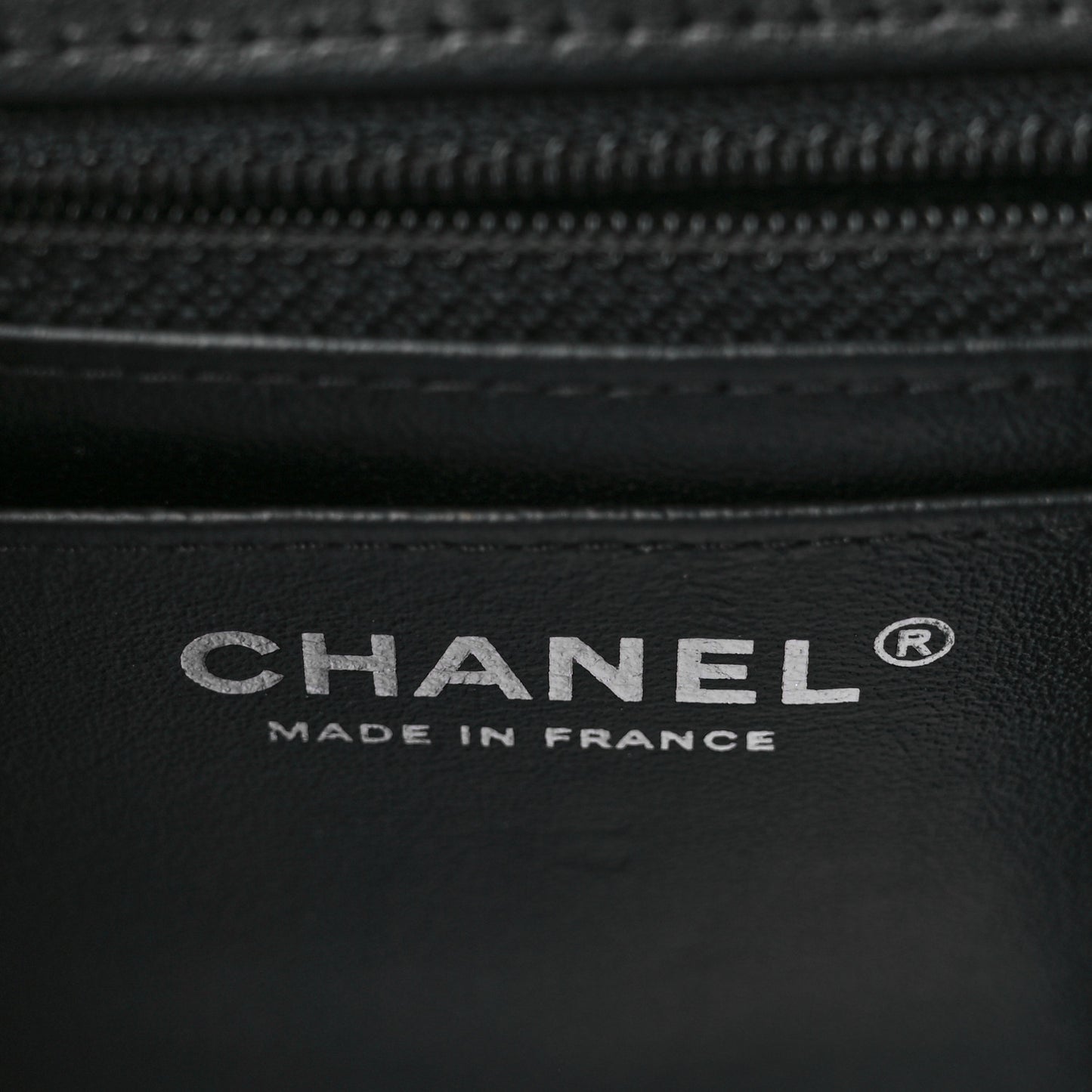 Lambskin Quilted Mini Square Flap So Black
