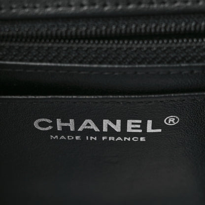 Chanel Lambskin Quilted Mini Square Flap So Black 6 of 9