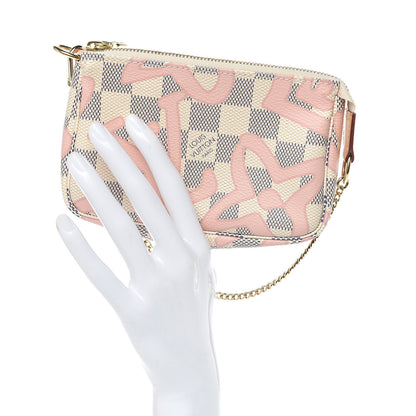 Louis Vuitton Damier Azur Tahitienne Mini Pochette Accessories 2 of 8