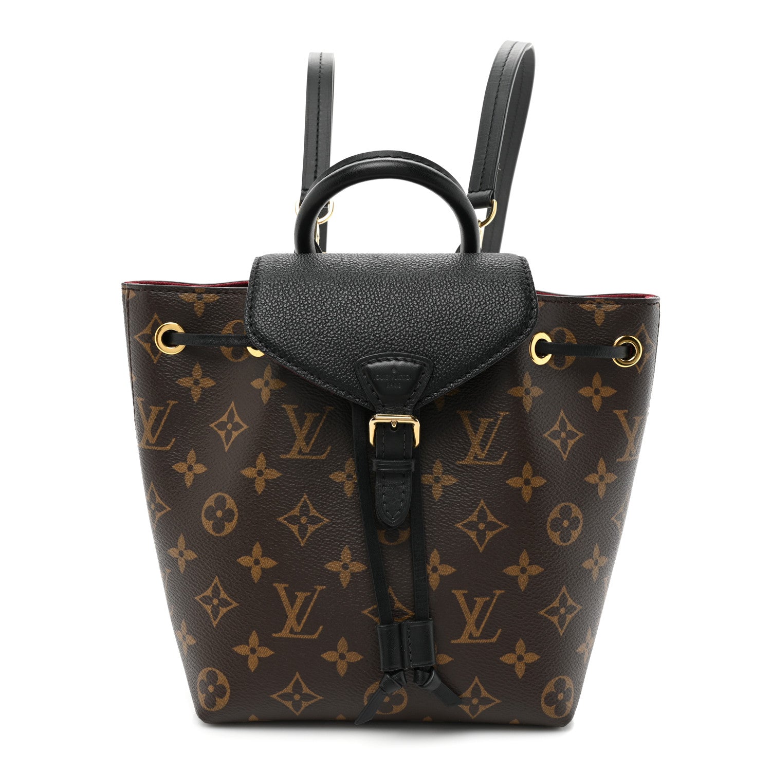 Louis Vuitton Monogram BB Montsouris NM Backpack Black 1 of 10