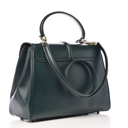 Celine Satinated Calfskin Medium 16 Top Handle Bag Amazone 3 of 11