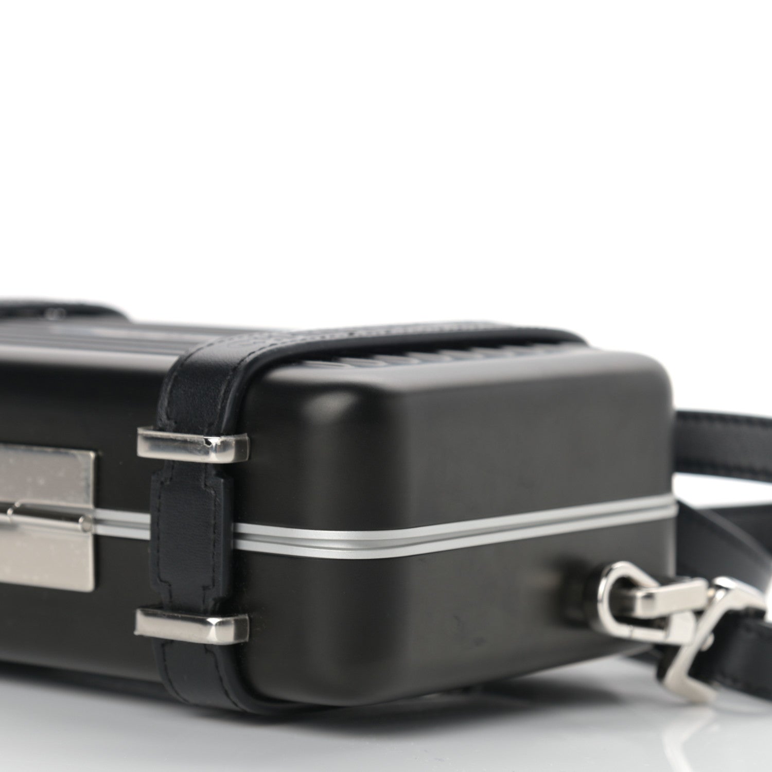Christian Dior X RIMOWA Aluminum Personal Clutch On Strap Black 10 of 10