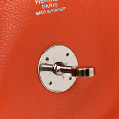Hermes Evercolor Lindy 30 Orange Poppy 12 of 18