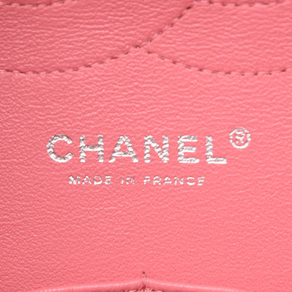 Chanel Lambskin Quilted Jumbo Double Flap Pink 6 of 10