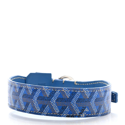 Goyard Goyardine Dog Collar Sky Blue 2 of 7
