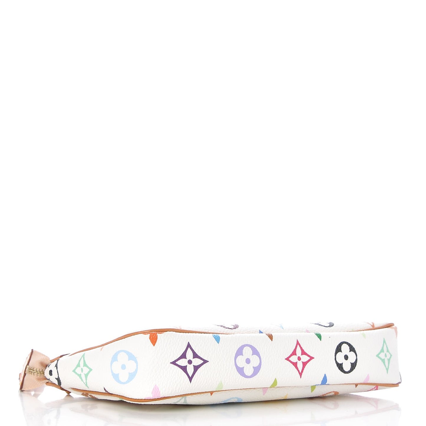 Monogram Multicolor Pochette Accessories White