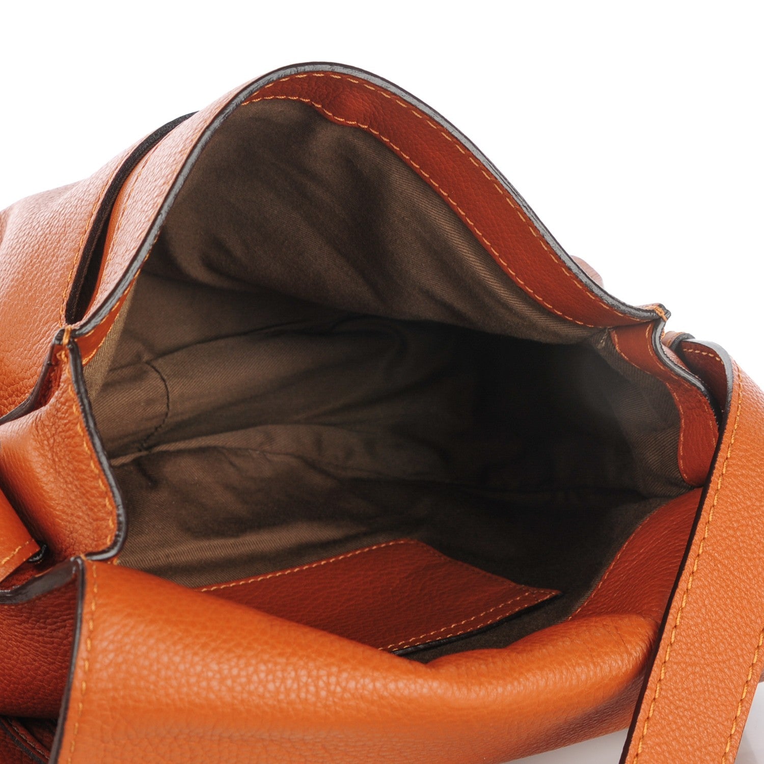 Chloe Calfskin Medium Marcie Round Crossbody Bag Tan 5 of 9
