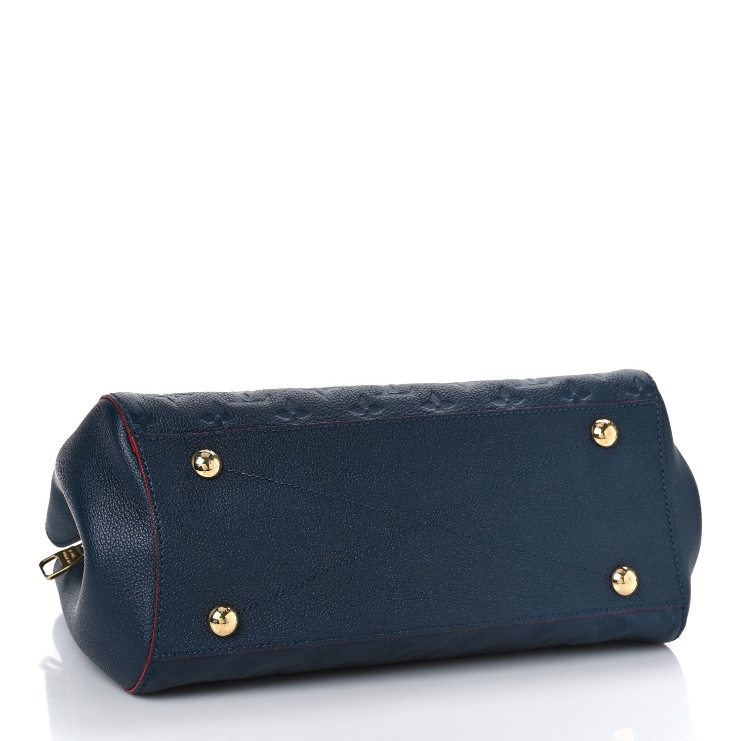 Louis Vuitton Empreinte Montaigne MM Marine Rouge 4 of 8