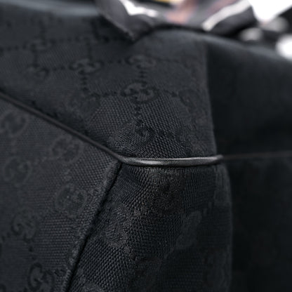 Gucci Monogram Large Positano Tote Black 9 of 13