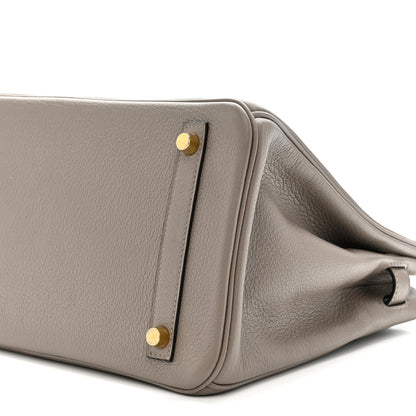 Hermes Taurillon Novillo Birkin 30 Gris Asphalte 10 of 11