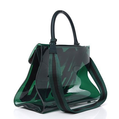 Delvaux PVC The Hero 1829 Brillant Satchel Vert 3 of 8