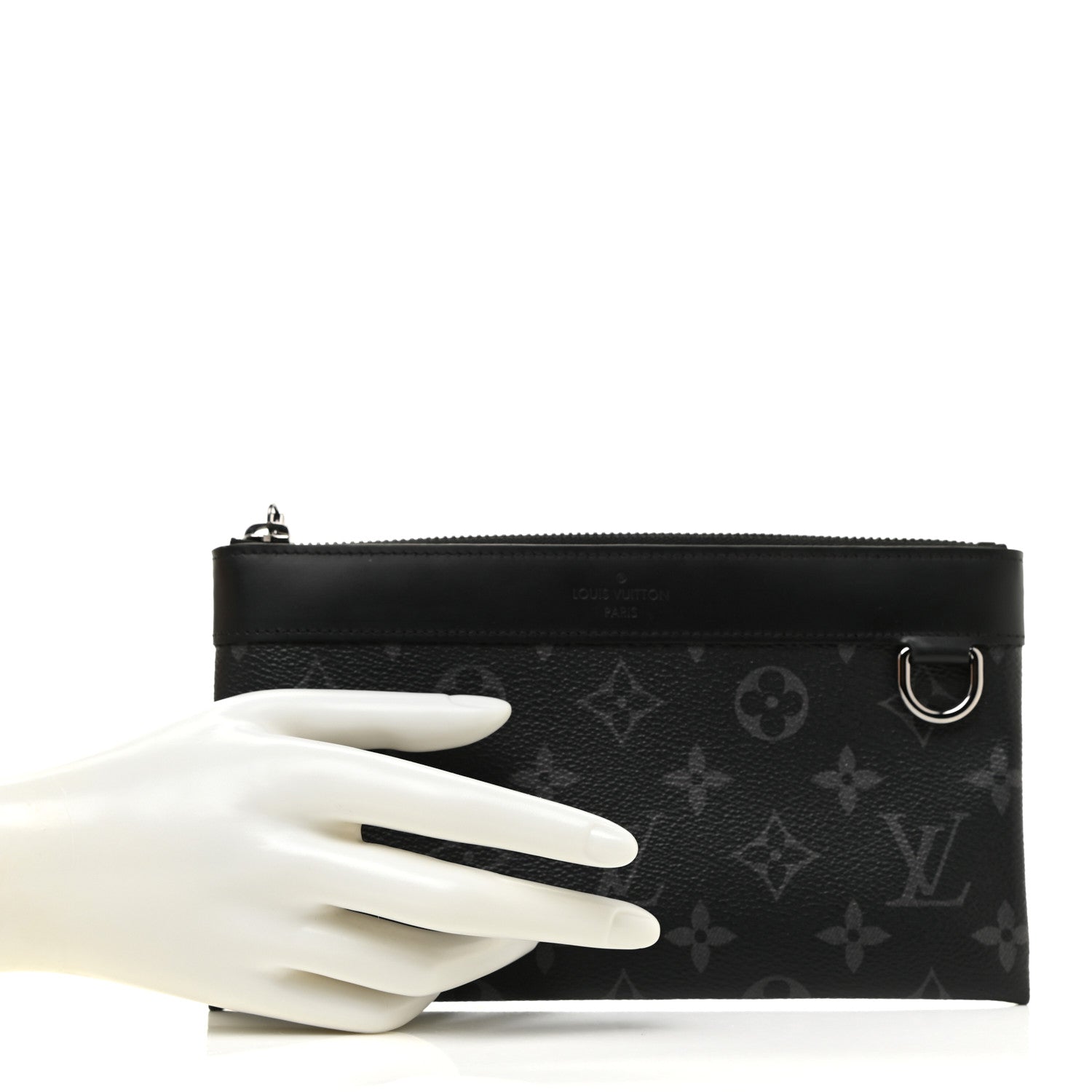 Louis Vuitton Monogram Eclipse Discovery Pochette 2 of 11