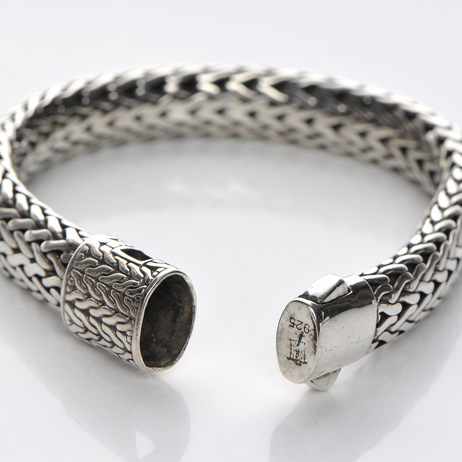 John Hardy Sterling Silver Medium Classic Chain Bracelet 5 of 7