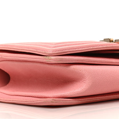 Chanel Caviar Quilted Medium Boy Flap Pink 8 of 9
