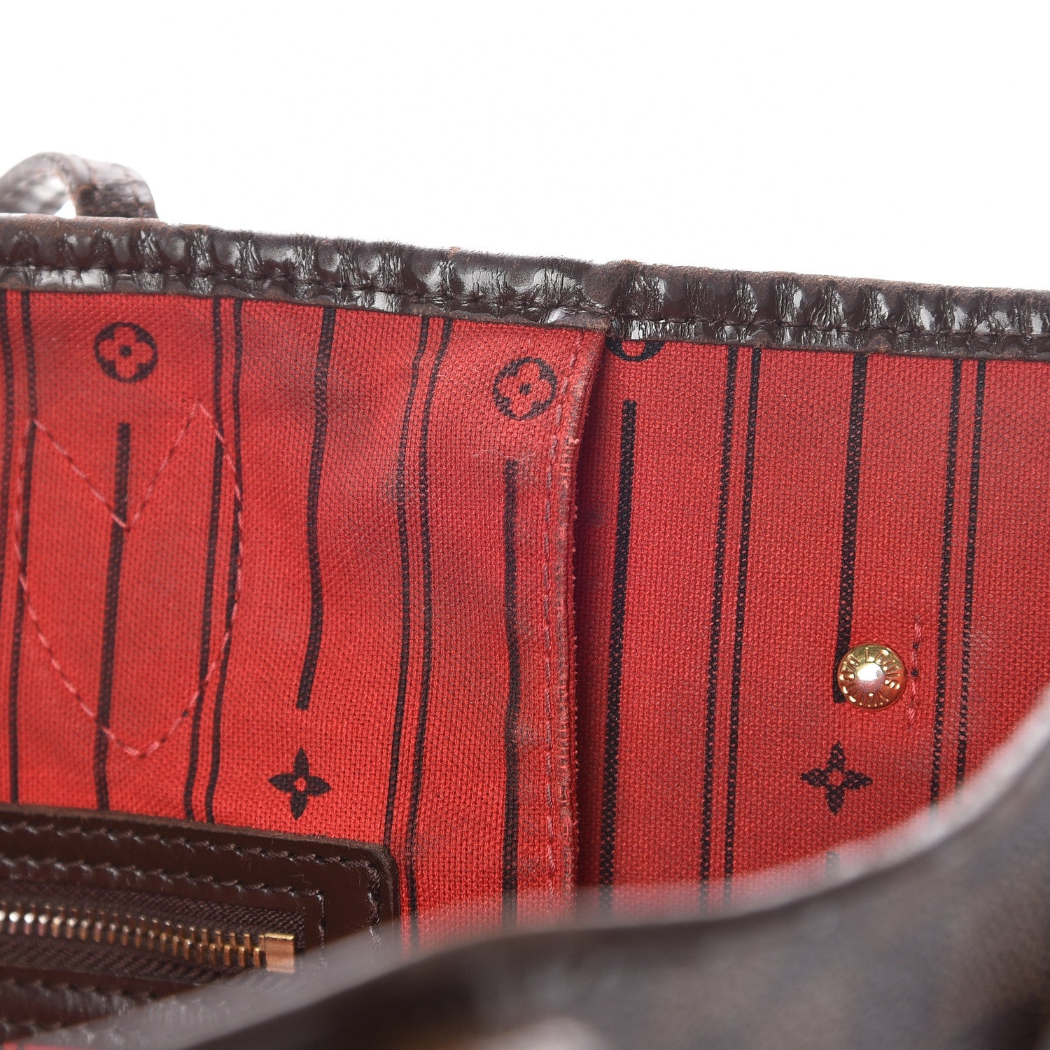 Louis Vuitton Damier Ebene Neverfull GM 8 of 25