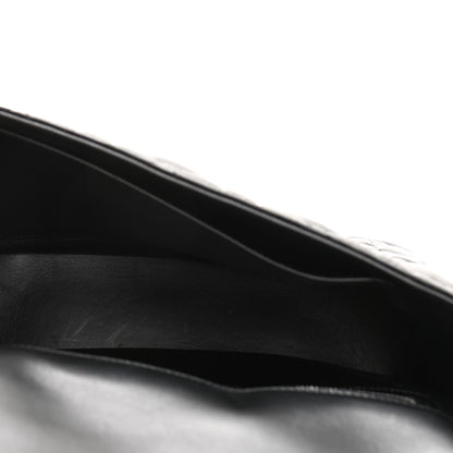 Christian Dior Calfskin Macrocannage Large Caro Bag Black 8 of 19