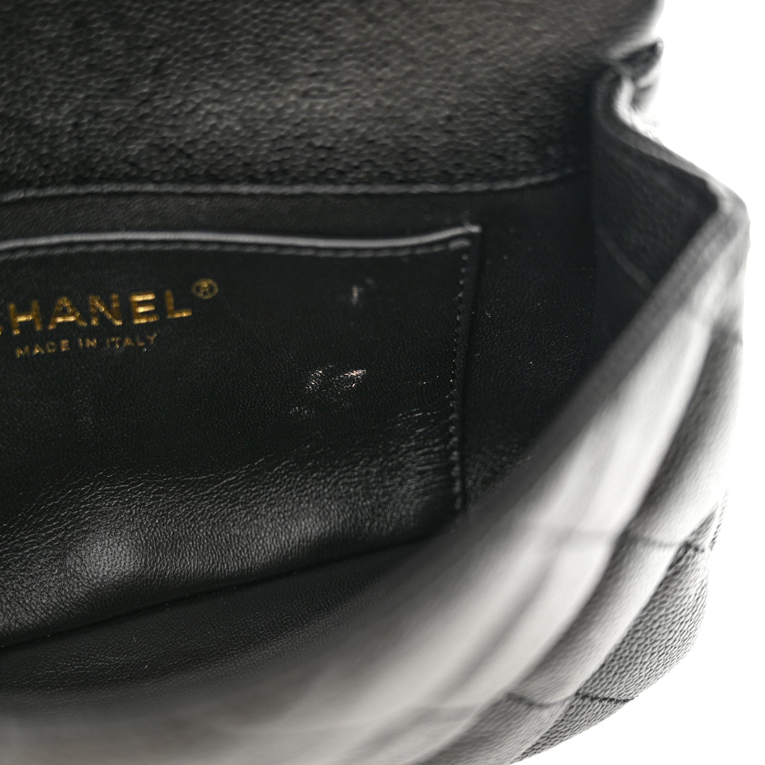 Chanel Caviar Quilted Mini Sweetheart Rectangular Flap Black 11 of 12