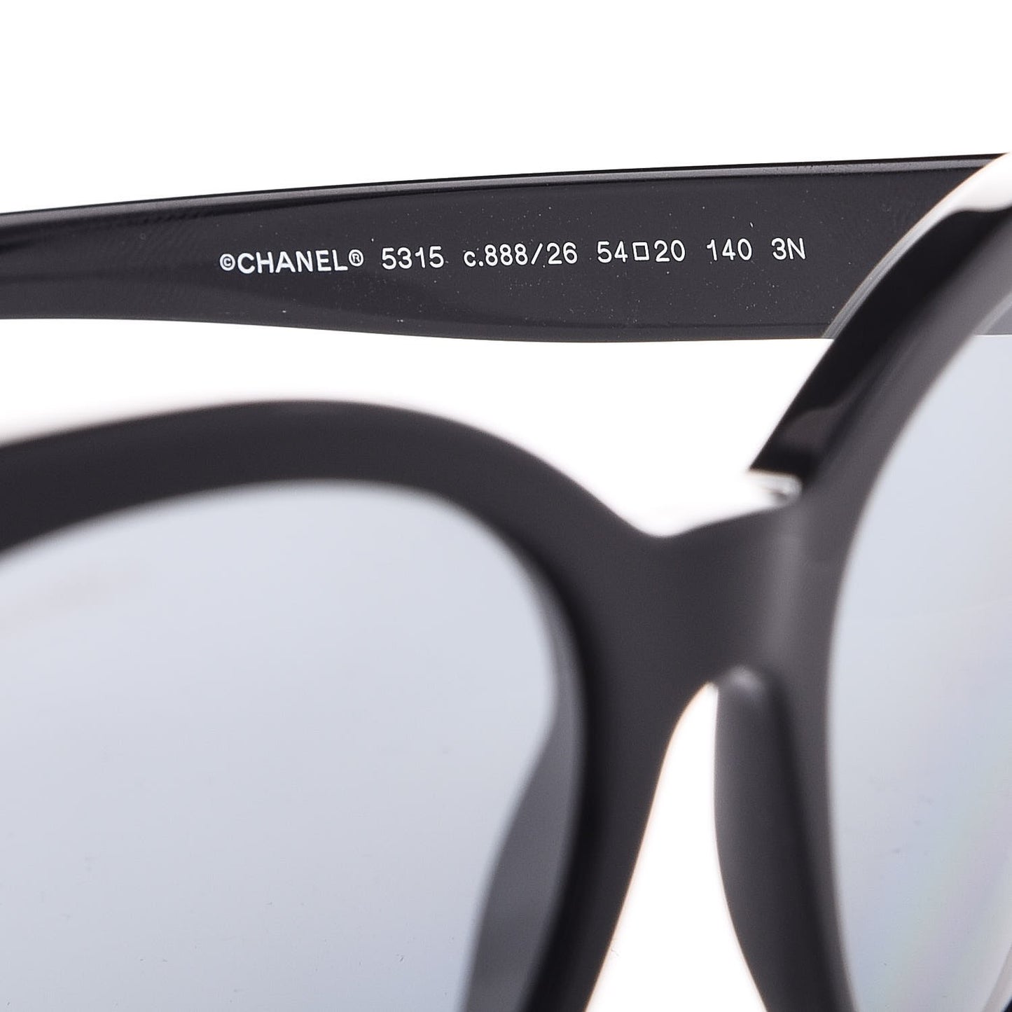 Pantos Signature CC Sunglasses 5315 Black