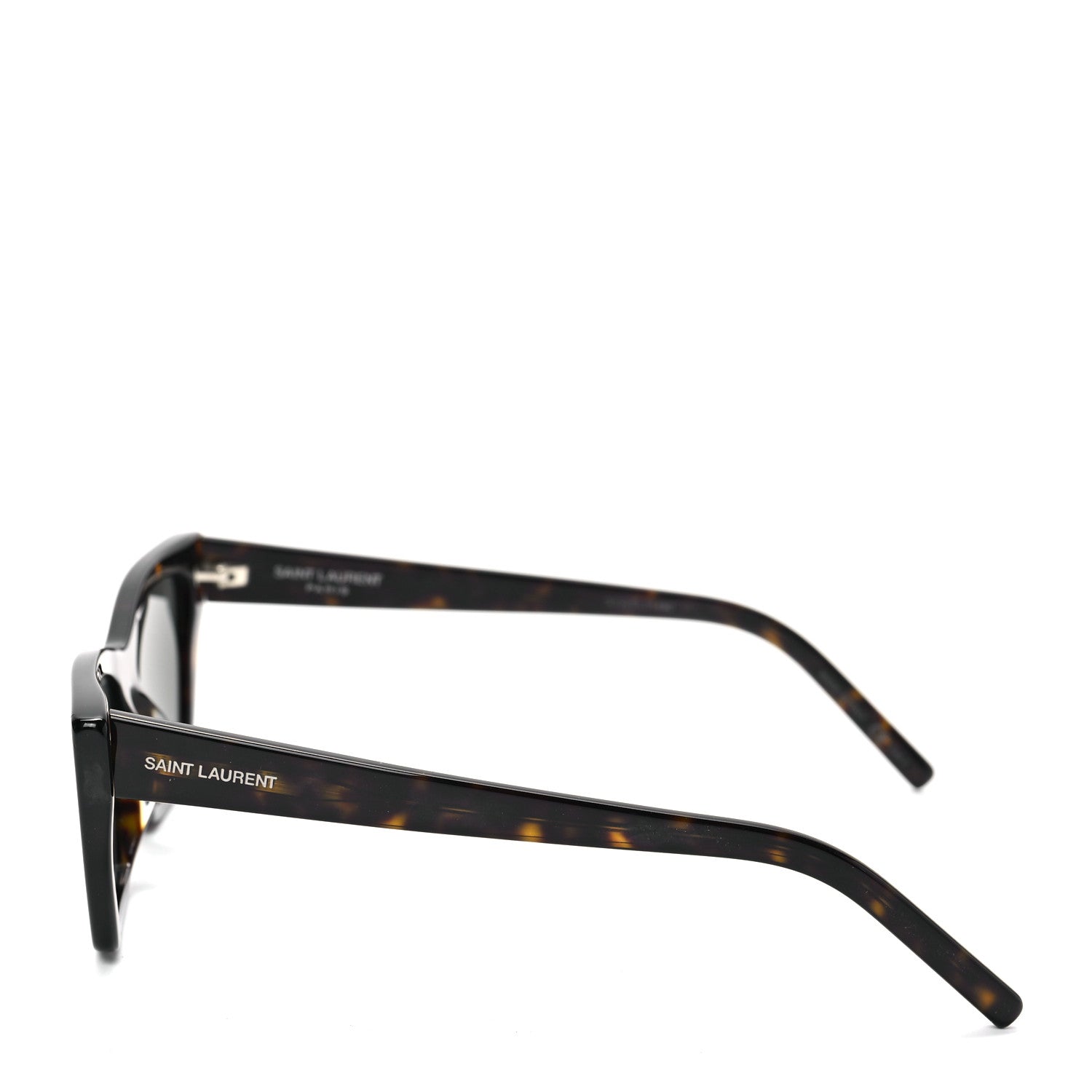 Saint Laurent Acetate Mica Cat Eye Sunglasses SL 276 Tortoise 3 of 6