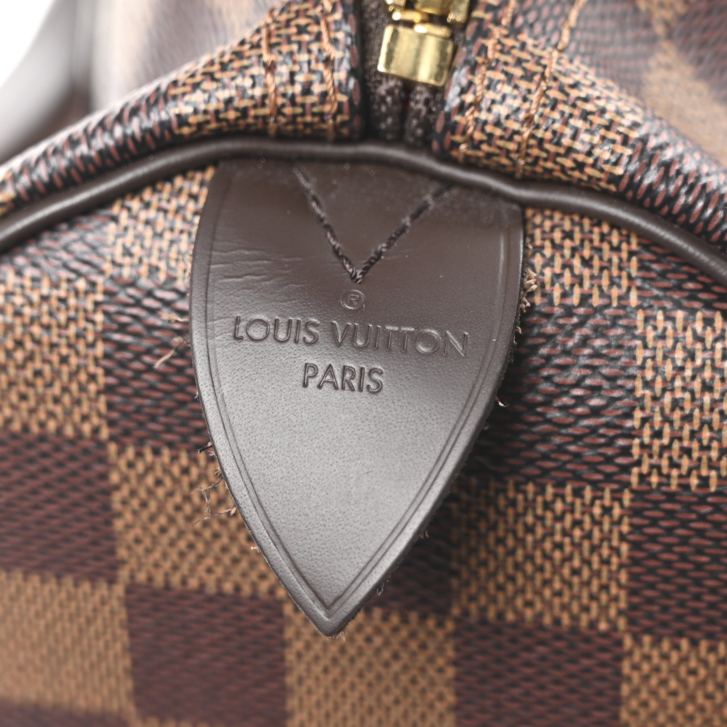 Louis Vuitton Damier Ebene Speedy 30 6 of 9