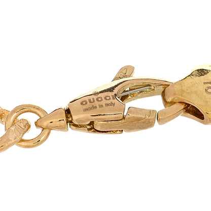 Gucci 18K Yellow Gold Diamond Amethyst Lion Head Bracelet 3 of 3