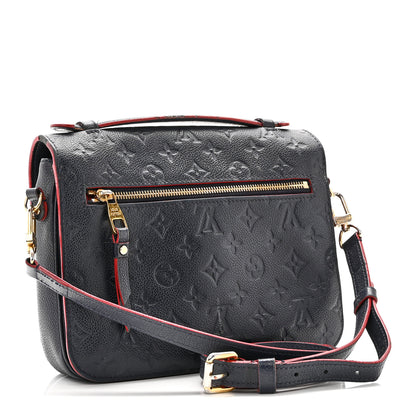 Louis Vuitton Empreinte Pochette Metis Marine Rouge 3 of 12
