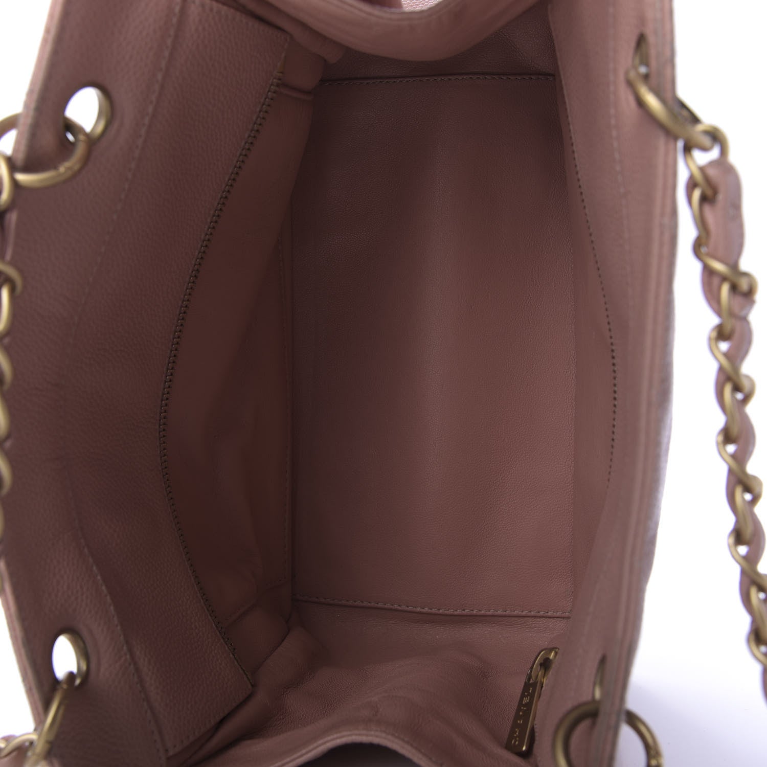 Chanel Caviar Quilted Petit Timeless Shopping Tote PTT Pink 5 of 13