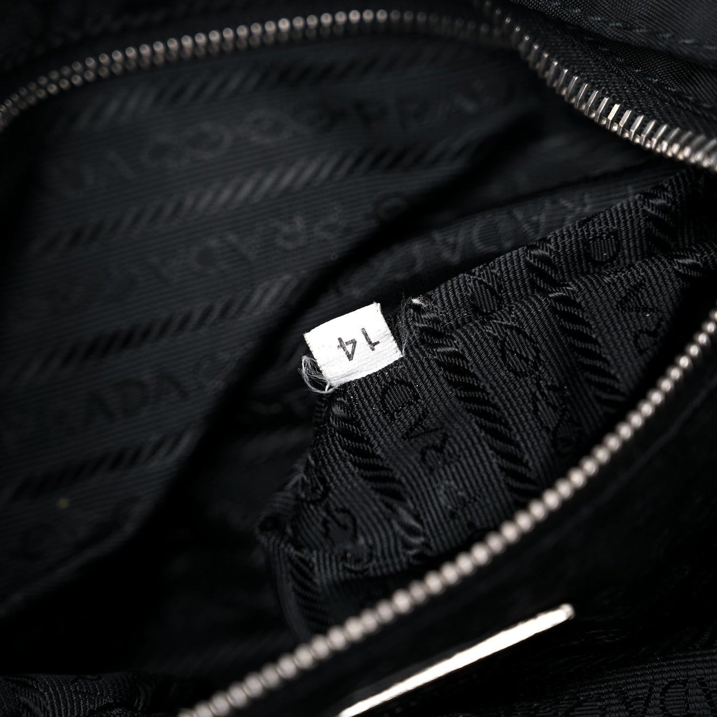 Tessuto Nylon Soft Calf Tote Black