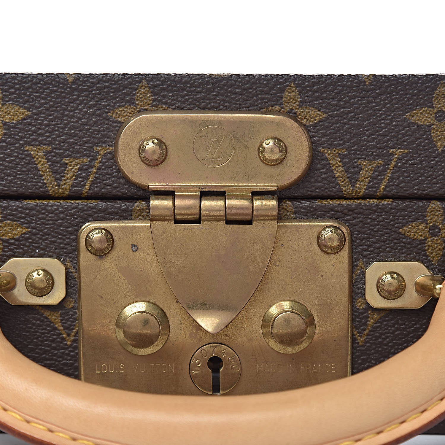 Louis Vuitton Monogram Jewellery Case Hard Trunk 21 of 22