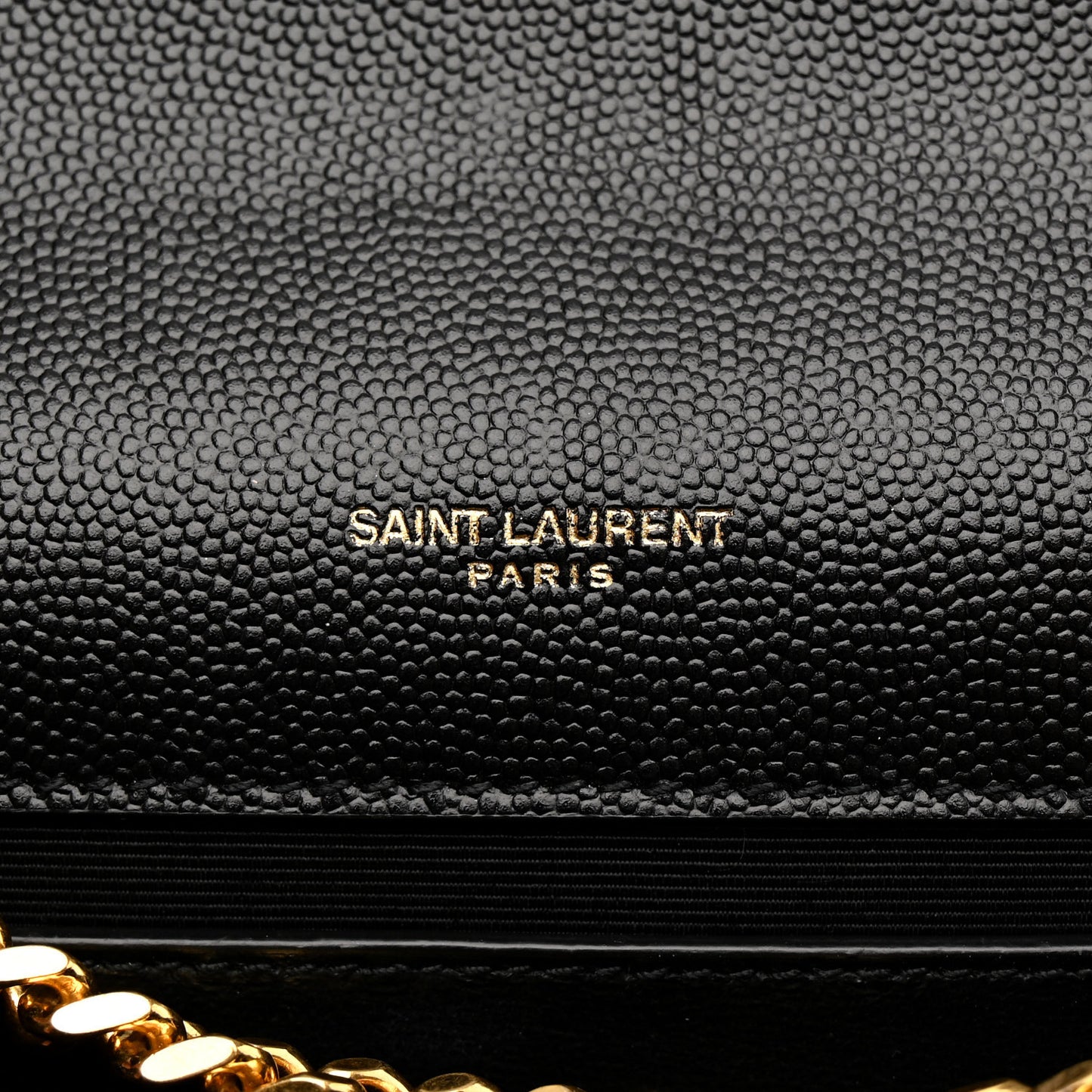 Grain De Poudre Medium Classic Monogram Kate Tassel Satchel Black