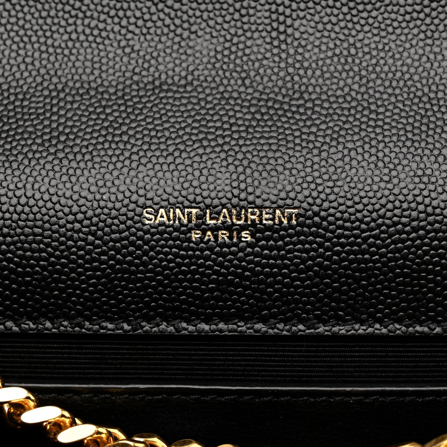 Saint Laurent Grain De Poudre Medium Classic Monogram Kate Tassel Satchel Black 6 of 13