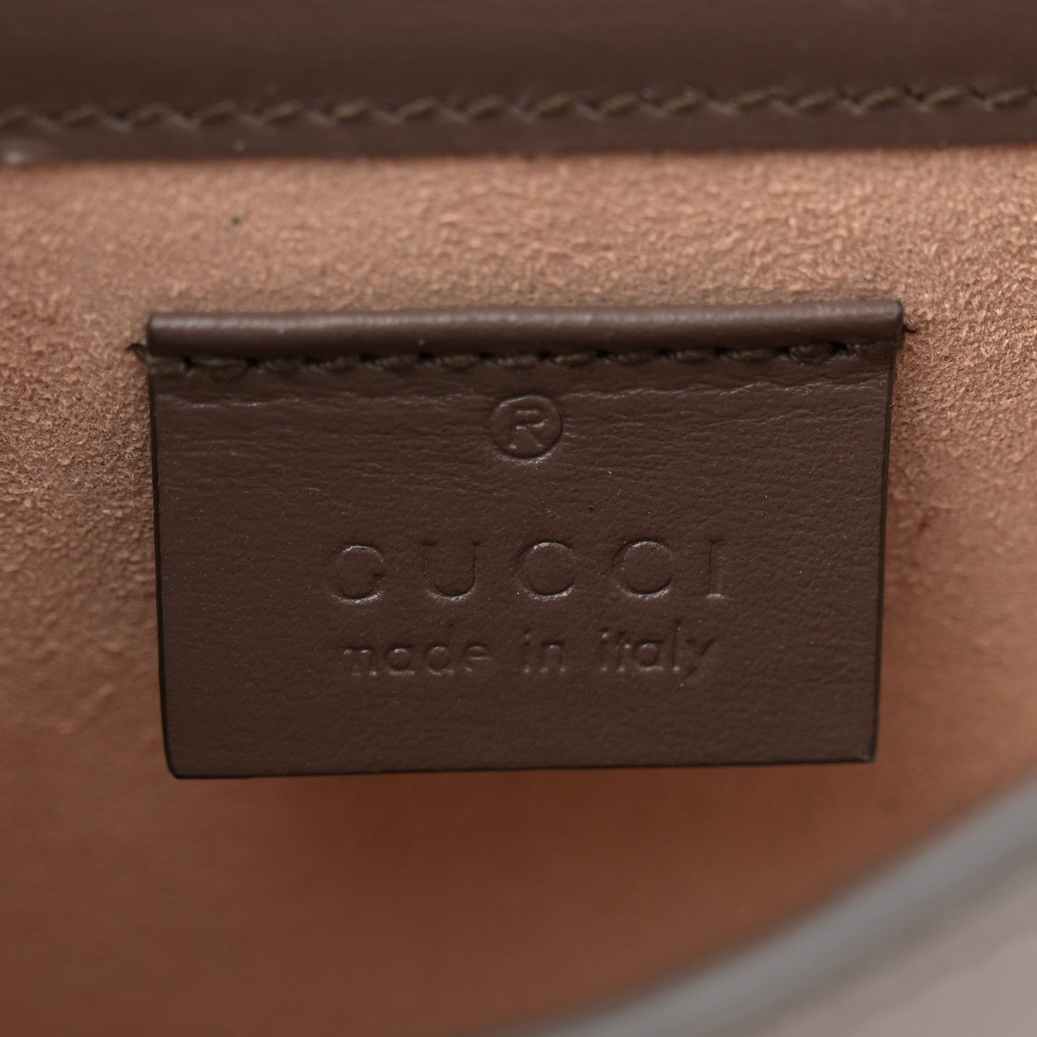 Gucci Boarded Plutone Calfskin Mini Horsebit 1955 Crossbody Bag New Acero 6 of 12