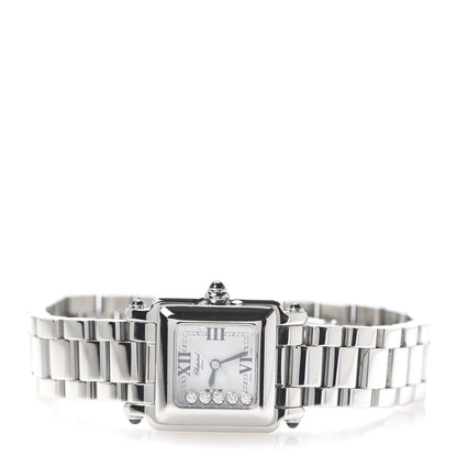 Chopard Stainless Steel 5 Diamond 23mm Happy Sport Quartz Watch 3 of 7