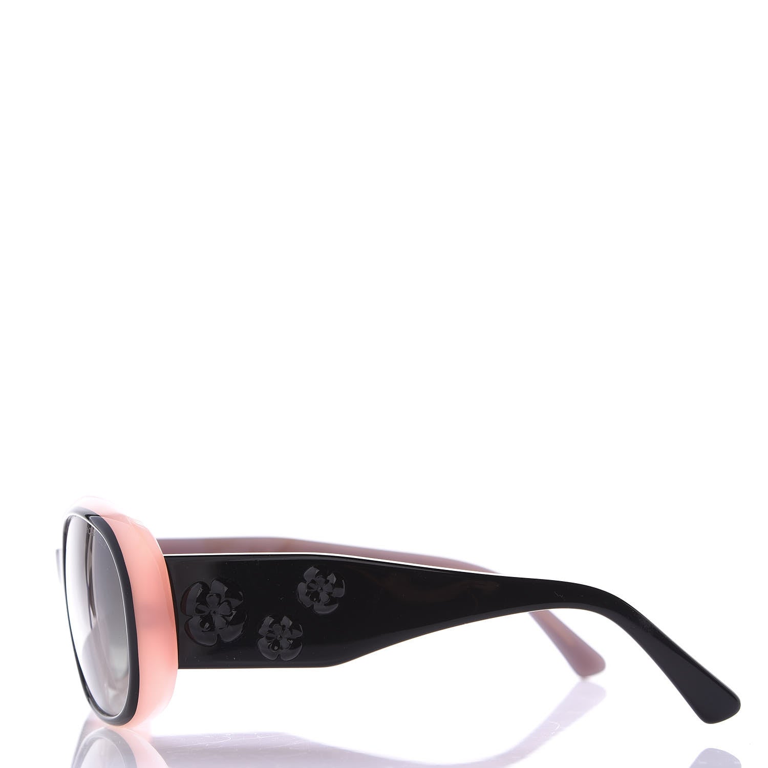 Chanel Camellia CC Sunglasses 5113 Black Pink 3 of 8