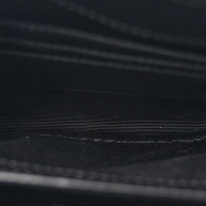 Saint Laurent Calfskin Y Quilted Monogram Toy Loulou Crossbody Bag Black 5 of 12