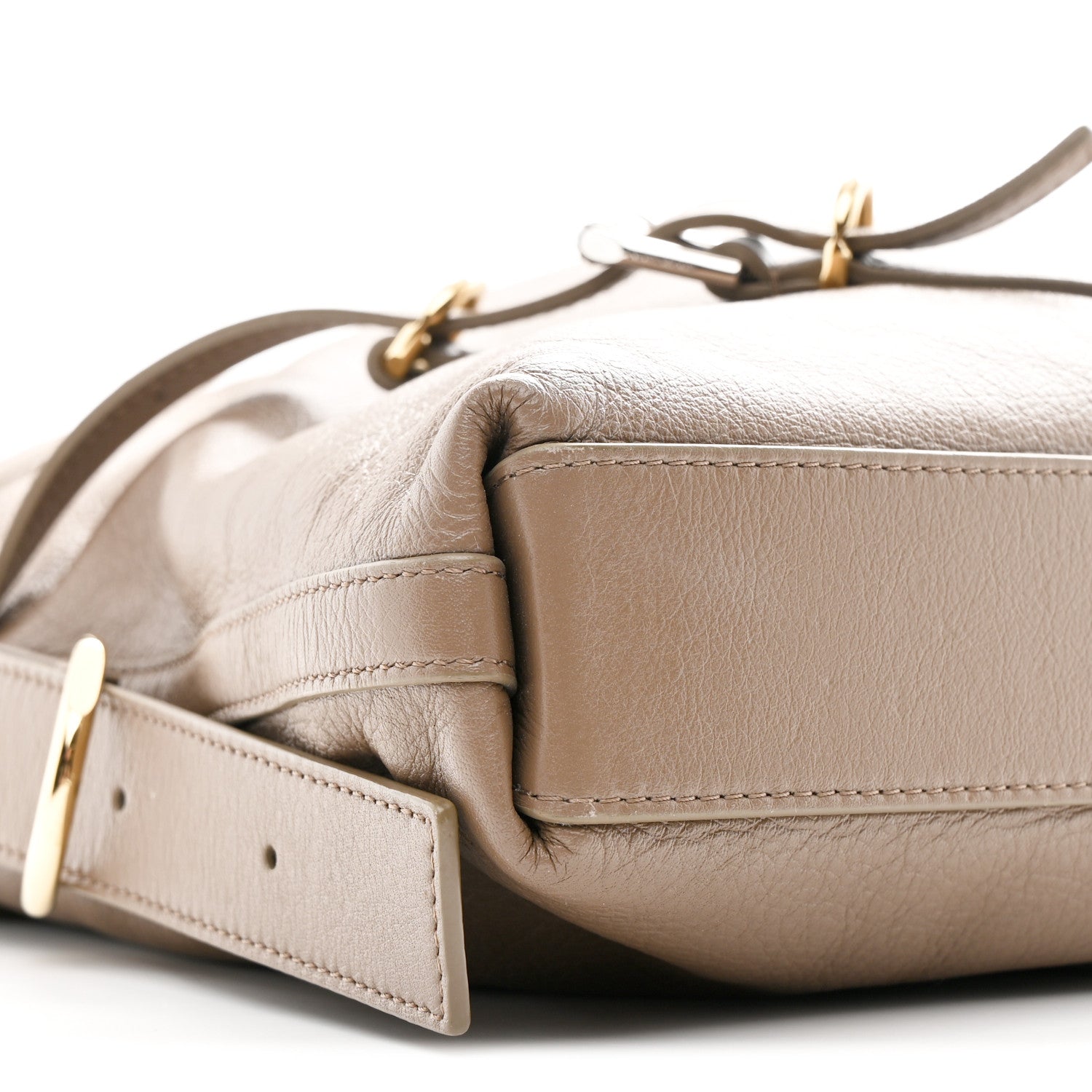 Givenchy Tumbled Calfskin Medium Voyou Bag Taupe 9 of 10