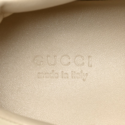 Gucci Calfskin Logo Womens Rhyton Sneakers 39 Ivory 7 of 8