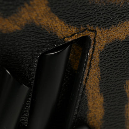 Louis Vuitton Calfskin Wild Animal Print Twist Shoulder Bag MM 12 of 13