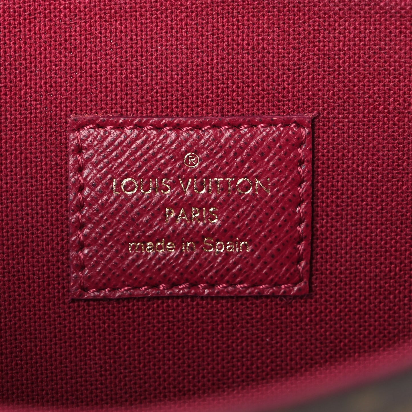 Monogram Pochette Felicie Chain Wallet Fuchsia