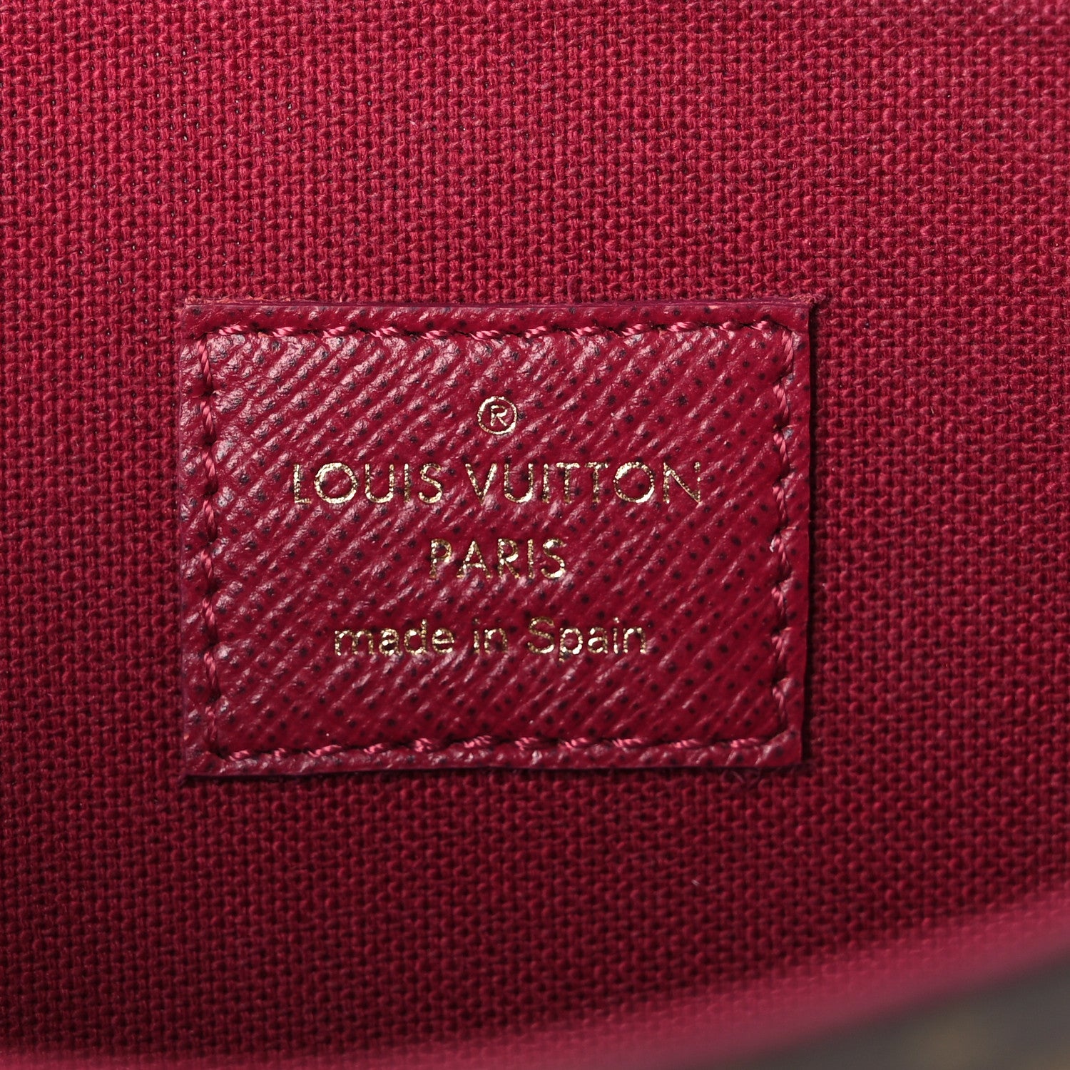 Louis Vuitton Monogram Pochette Felicie Chain Wallet Fuchsia 6 of 11