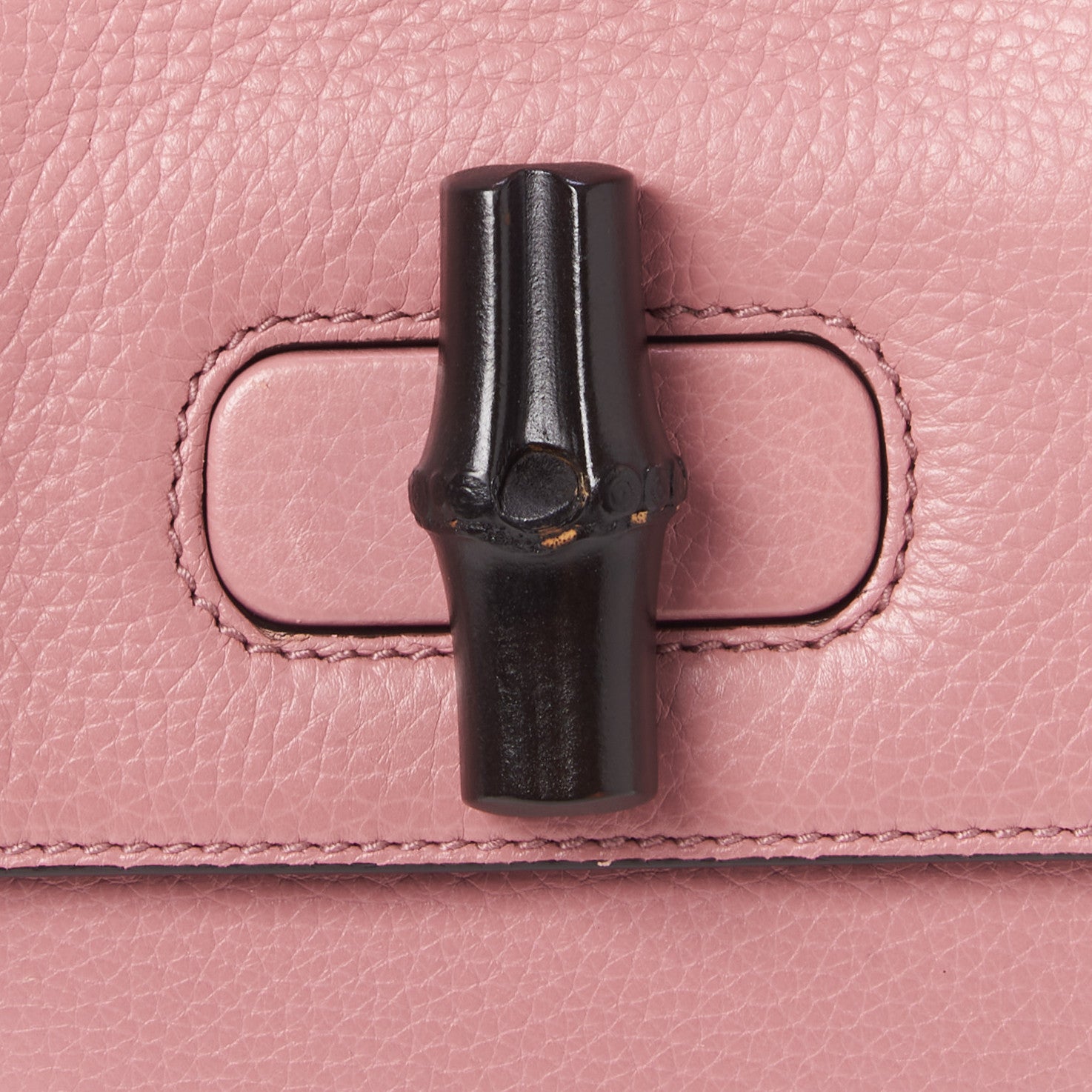 Gucci Cellarius Calfskin Small Bamboo Daily Top Handle Bag Carmine Rose 8 of 9