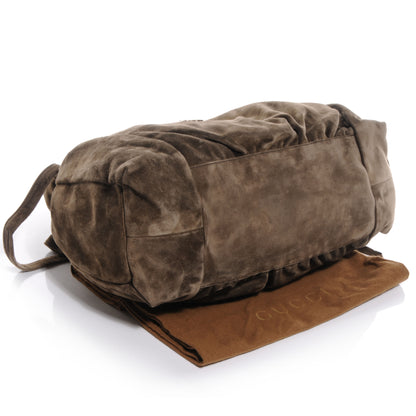 Gucci Suede Medium Hysteria Hobo Grey 4 of 8